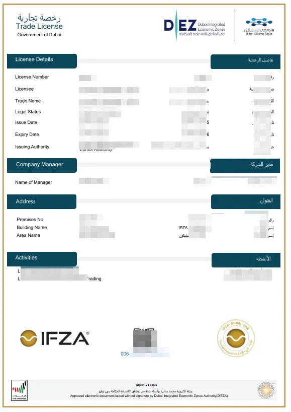 Honor or credential